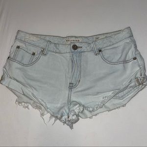 PacSumn BullHead Denim Co, Slouchy Shorts - Size 9 - Light Wash